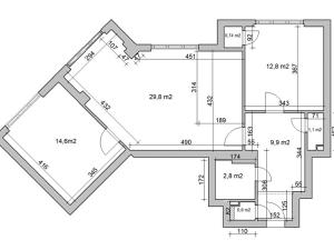 Prodej bytu 3+kk, Praha - Střešovice, Za Hládkovem, 72 m2