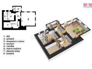 Prodej chalupy, Jestřabí v Krkonoších - Křížlice, 140 m2