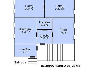 Prodej bytu 3+1, Vimperk, 97 m2