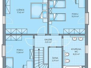 Prodej rodinného domu, Nehvizdy, 132 m2