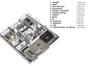 Prodej rodinného domu, Jihlava, Slovenská, 216 m2