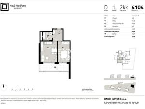 Prodej bytu 2+kk, Praha - Modřany, Zlochova, 50 m2