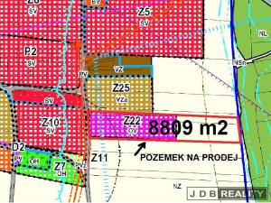 Prodej komerčního pozemku, Roudnice nad Labem, 8809 m2