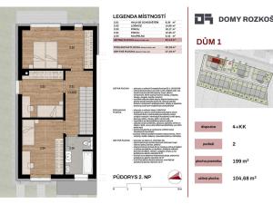 Prodej rodinného domu, Onomyšl - Rozkoš, 104 m2