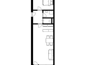 Pronájem bytu 2+kk, Kuřim, Hybešova, 36 m2