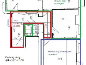 Pronájem kanceláře, Praha - Nusle, 38 m2