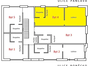 Pronájem bytu 2+kk, Zlín, Pančava, 33 m2