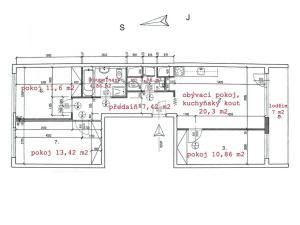 Prodej bytu 4+kk, Praha - Horní Měcholupy, Livornská, 71 m2