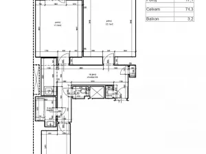 Prodej bytu 3+kk, Praha - Vinohrady, V Horní Stromce, 74 m2