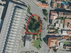 Pronájem komerčního pozemku, Plzeň, Průmyslová, 2071 m2