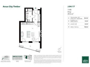 Prodej bytu 1+kk, Praha - Stodůlky, U Řepory, 40 m2