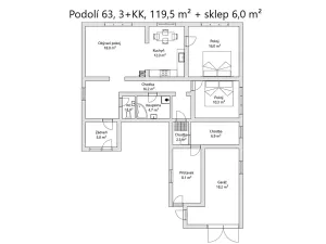 Prodej rodinného domu, Bouzov, 119 m2