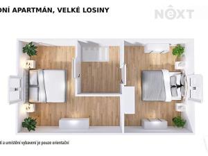 Prodej ubytování, Velké Losiny, Osvobození, 67 m2