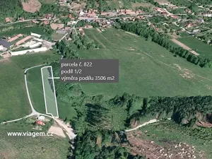 Prodej podílu pole, Podolí, 3506 m2