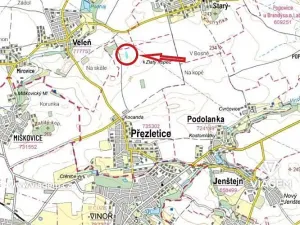 Prodej podílu pole, Přezletice, 911 m2