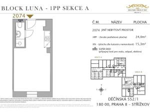 Prodej bytu 1+kk, Praha - Střížkov, Děčínská, 24 m2