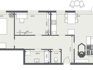 Pronájem bytu 3+kk, Stráž nad Nisou, Dolní řadová, 80 m2