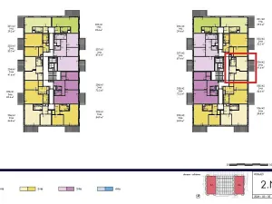 Prodej bytu 2+kk, Praha - Prosek, Nad Krocínkou, 49 m2