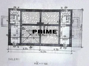 Pronájem rodinného domu, Praha - Vinohrady, Perucká, 75 m2