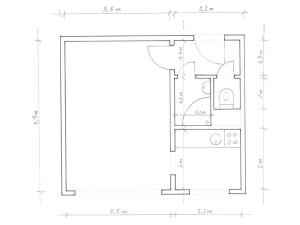 Pronájem bytu 1+1, Hustopeče nad Bečvou - Poruba, 28 m2