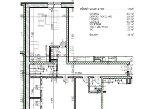 Prodej bytu 3+kk, Praha - Pitkovice, V Pitkovičkách, 111 m2