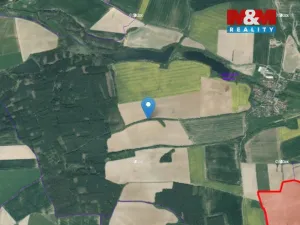 Prodej louky, Lochousice, 6482 m2