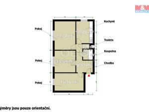 Prodej bytu 3+1, Sokolov, Karla Čapka, 70 m2