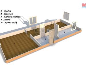 Prodej rodinného domu, Kostelec nad Orlicí, Stradinská, 70 m2