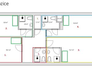 Prodej apartmánu, Praha - Prosek, Vysočanská, 74 m2