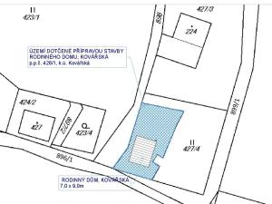 Prodej pozemku pro bydlení, Kovářská, V koutech, 328 m2