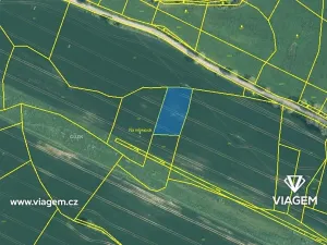 Prodej podílu pole, Volyně, 430 m2