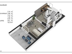 Prodej rodinného domu, Chrudim, Na Vazovce, 100 m2