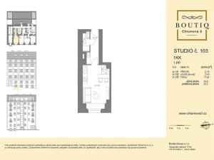 Prodej bytu 1+kk, Praha - Žižkov, Chlumova, 26 m2