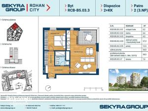 Pronájem bytu 2+kk, Praha - Karlín, Sokolova, 58 m2