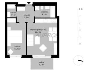 Prodej bytu 2+kk, Praha - Kbely, Sedlářova, 49 m2