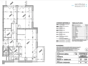 Pronájem bytu 3+kk, Praha - Chodov, Drahňovická, 90 m2