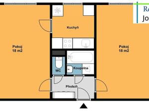 Pronájem bytu 2+1, Liberec, Školní, 50 m2