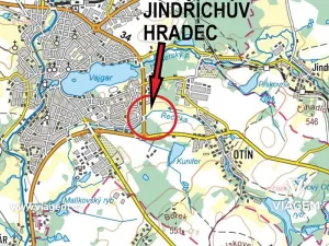 Prodej pozemku, Jindřichův Hradec, 1360 m2