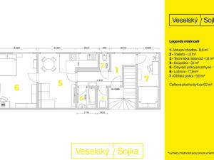 Prodej bytu 3+kk, Kladno, gen. Klapálka, 67 m2