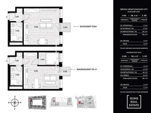 Prodej bytu 2+kk, Praha - Smíchov, Vackové, 38 m2