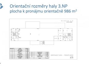 Pronájem skladu, Břeclav, Mládežnická, 986 m2