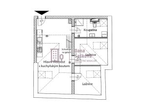 Pronájem bytu 3+kk, Jindřichův Hradec, nám. Míru, 64 m2