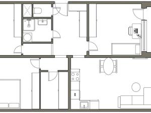 Prodej bytu 4+kk, Praha - Kamýk, Dobevská, 84 m2