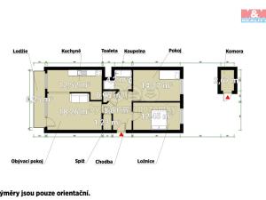 Prodej bytu 3+kk, Praha - Kamýk, Růženínská, 72 m2