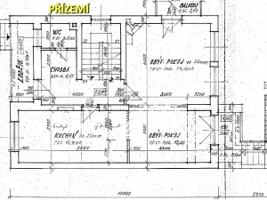 Prodej rodinného domu, Praha - Stodůlky, Na dolnici, 245 m2