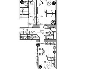 Pronájem bytu 3+kk, Praha - Vinohrady, Římská, 85 m2