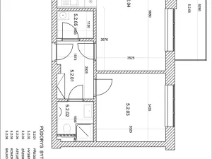 Pronájem bytu 2+kk, Ostrava, 30. dubna, 48 m2