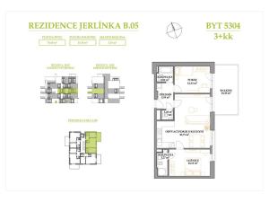 Prodej bytu 3+kk, Brno, Jerlínová, 70 m2