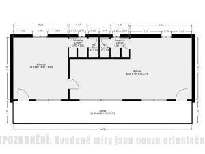 Prodej obchodního prostoru, Přelouč, Smetanova, 69 m2