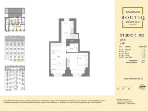 Prodej obchodního prostoru, Praha - Žižkov, Chlumova, 44 m2